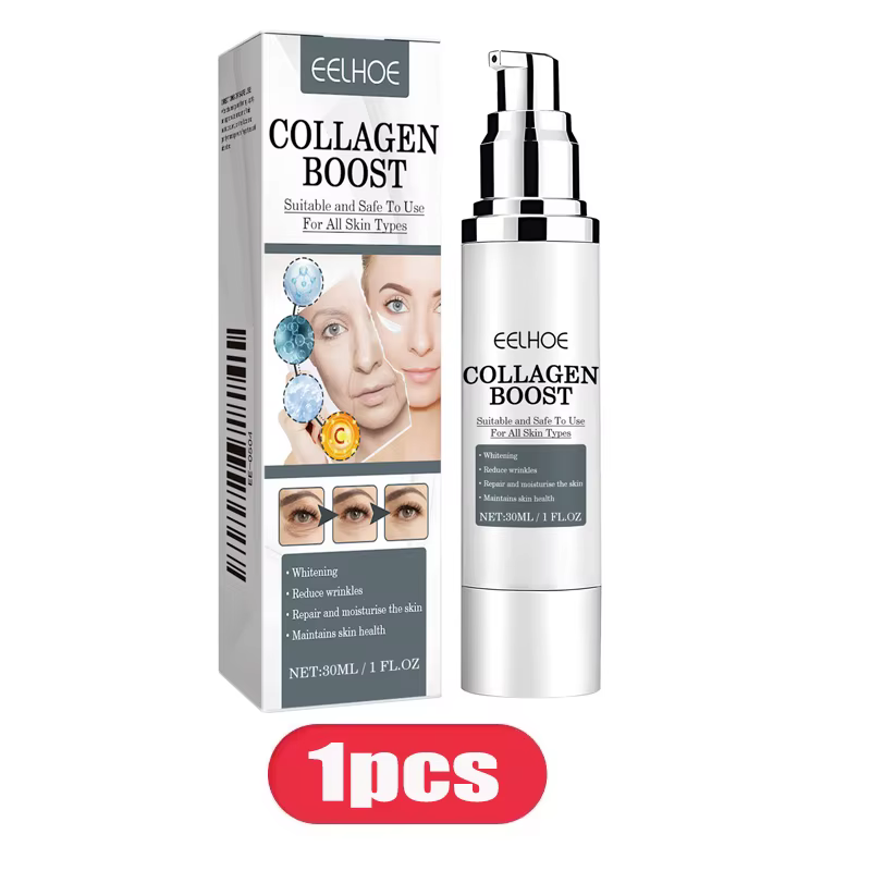 EELHOE – crème rehausseur de collagène pour le visage, soin hydratant et raffermissant pour femmes,