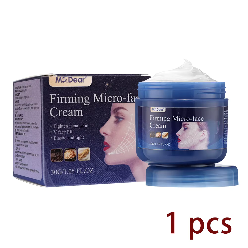 Crème raffermissante pour micro-visage, raffermit les contours du visage, forme de ligne en V, pour 