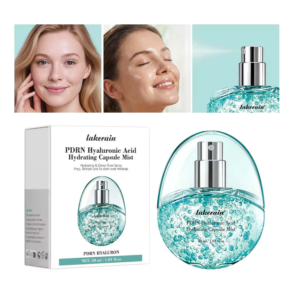 Spray hydratant pour le visage au collagène LakeRain, hydratation intense, spray au collagène et à l