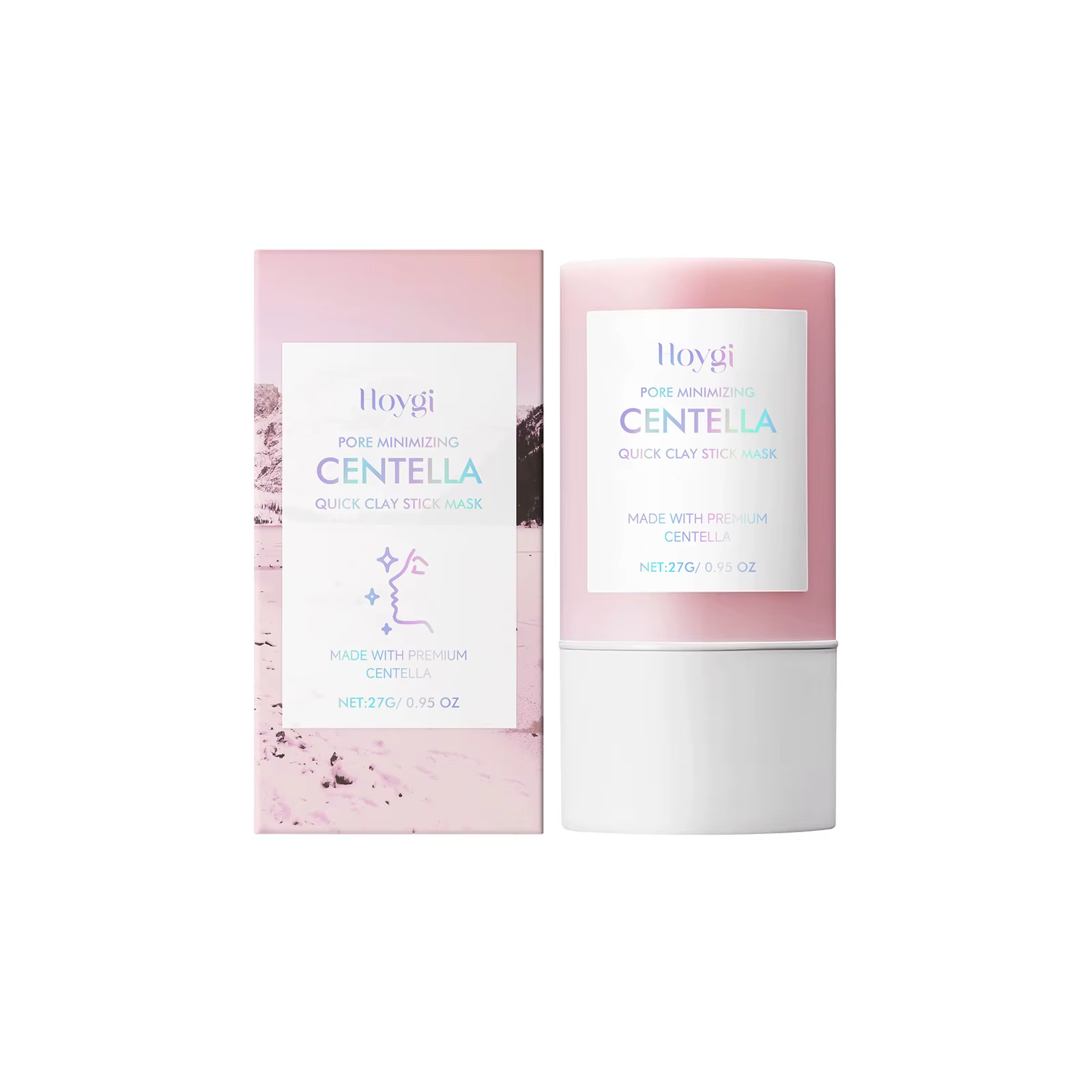 Hoygi Centella Asiatica masque en argile bâton apaisant apaisant détoxifiant hydratant Anti-irritati
