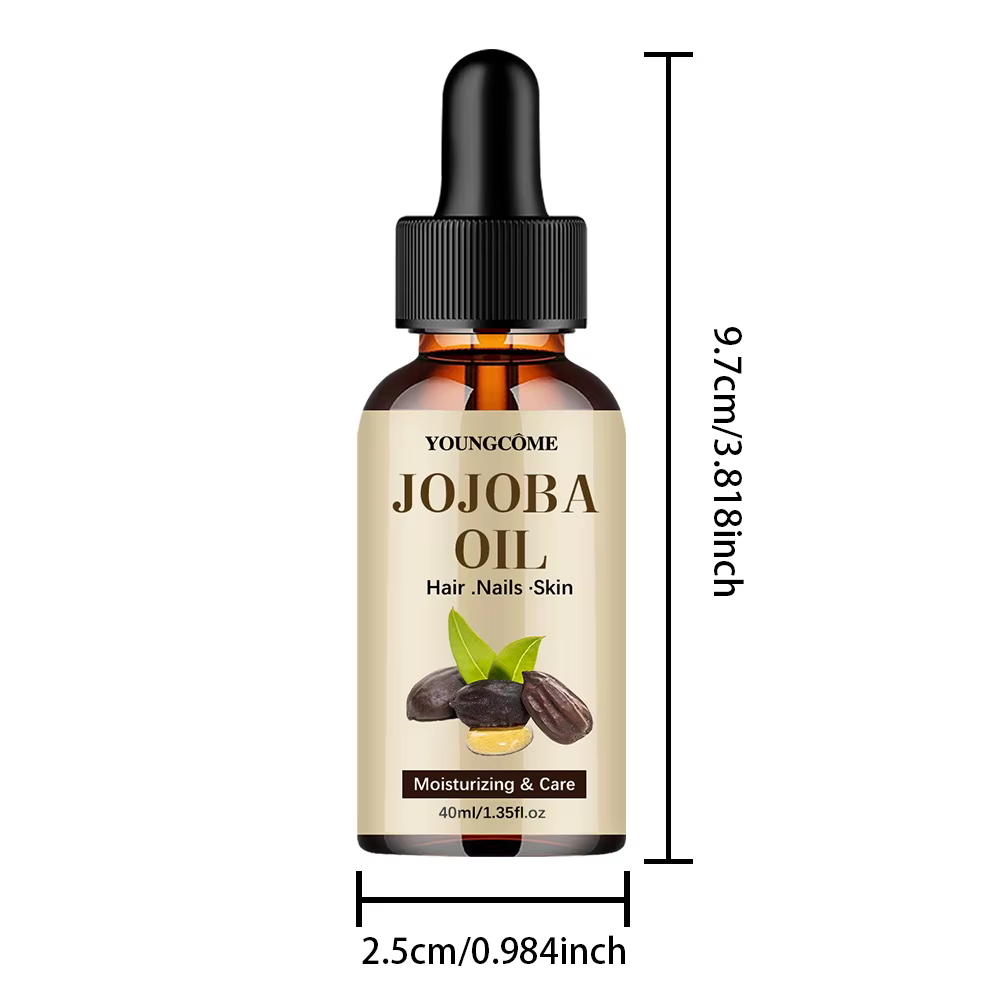 Huile de jojoba naturelle Anti-âge raffermissant peau visage hydratant relaxant huile de Massage rép
