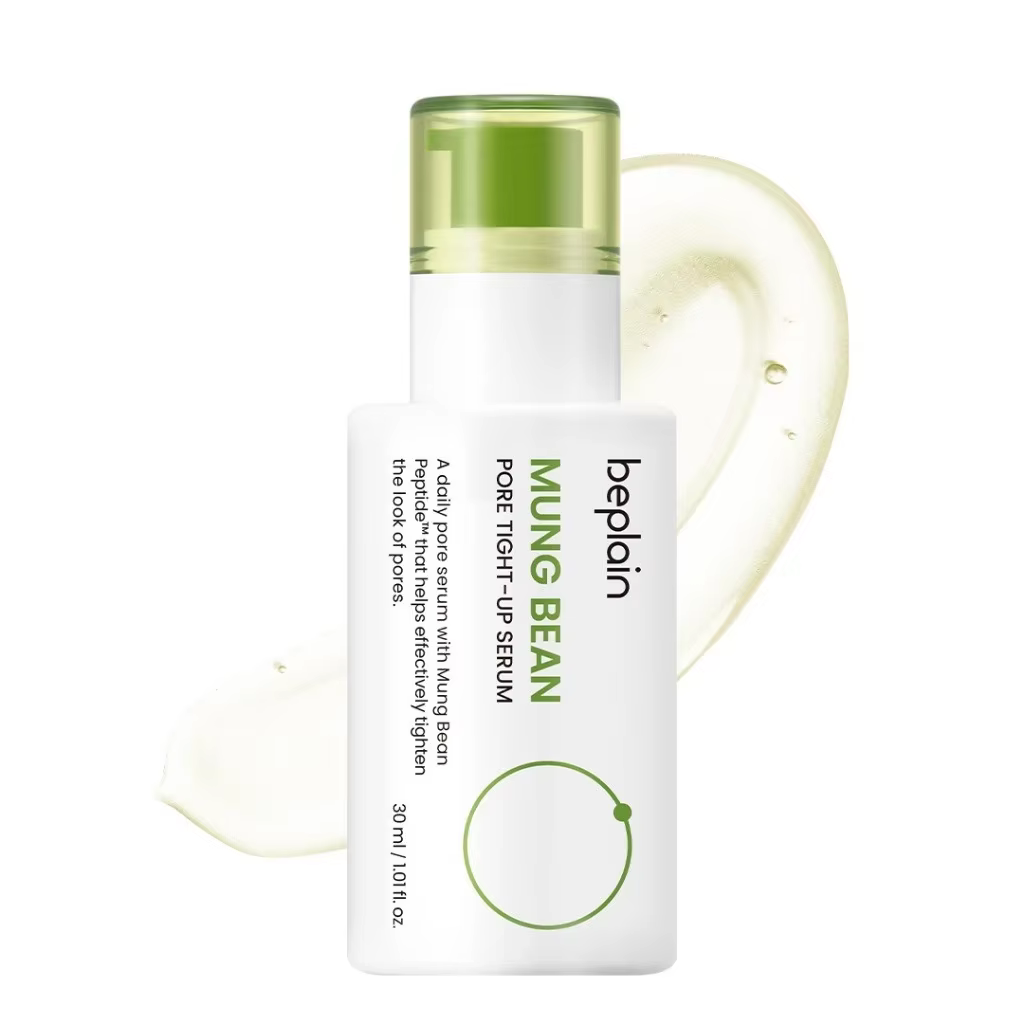 Produits de soin coréens BEPLAIN : Sérum pour les pores à base de haricot mungo, mousse nettoyante e
