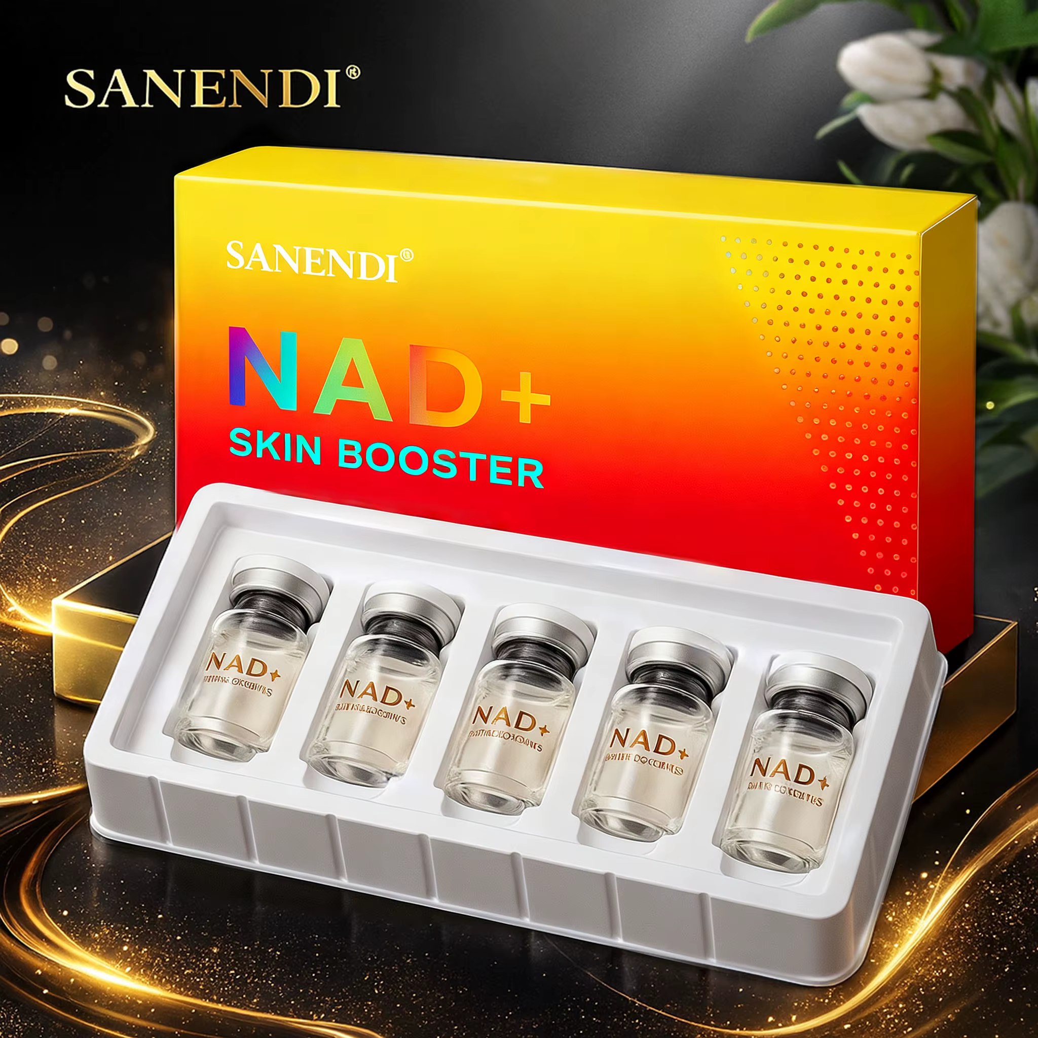 Sanendi NAD + corée produit de soin de la peau Essence complexe pour une texture légère et sensation