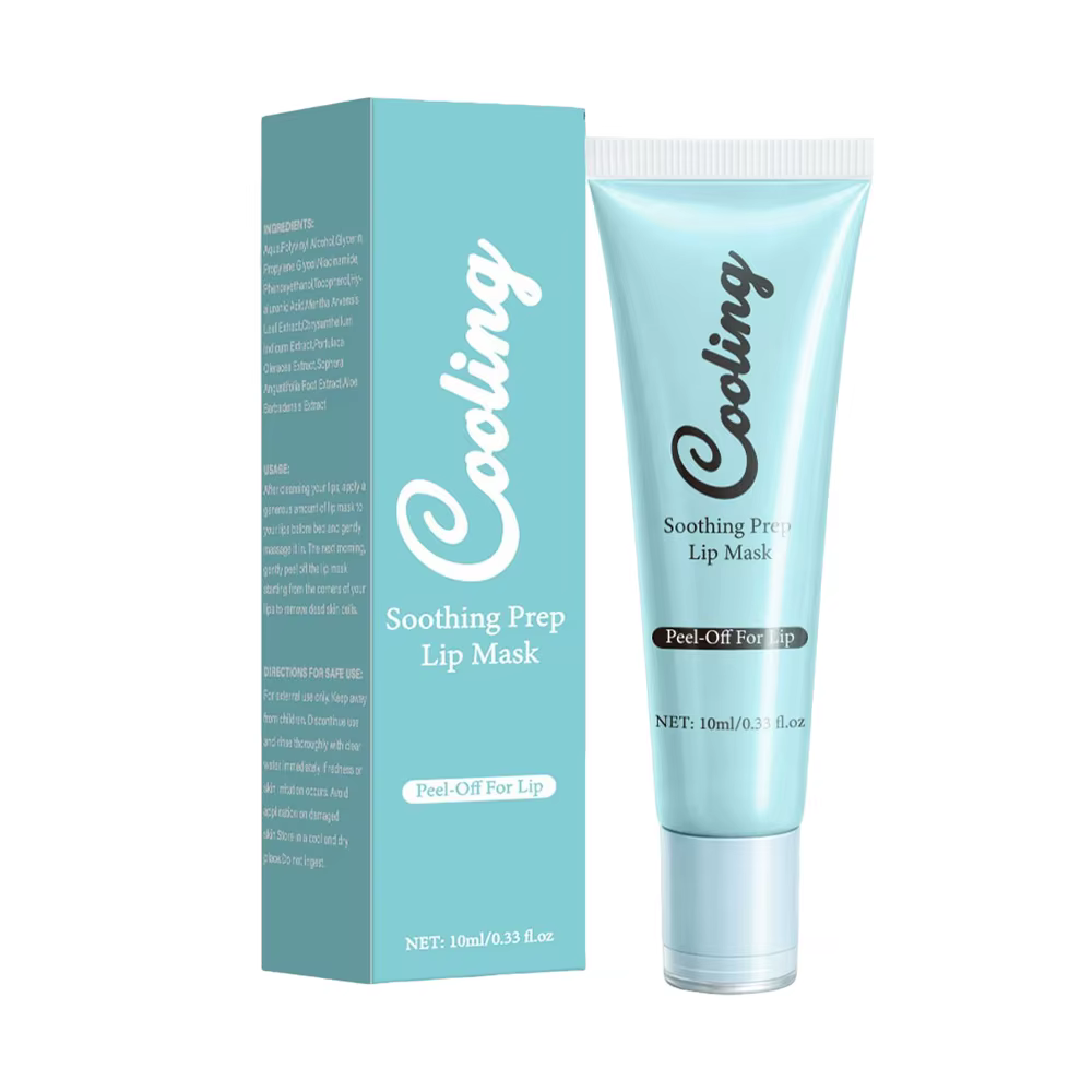Masque apaisant pour les lèvres - Masque exfoliant rafraîchissant pour des lèvres plus lisses, hydra