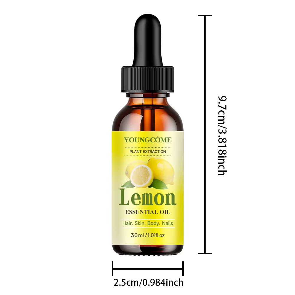 YOUNGCOME huile essentielle de citron naturel hydratant/supplément hydratant pour la peau adapté au 