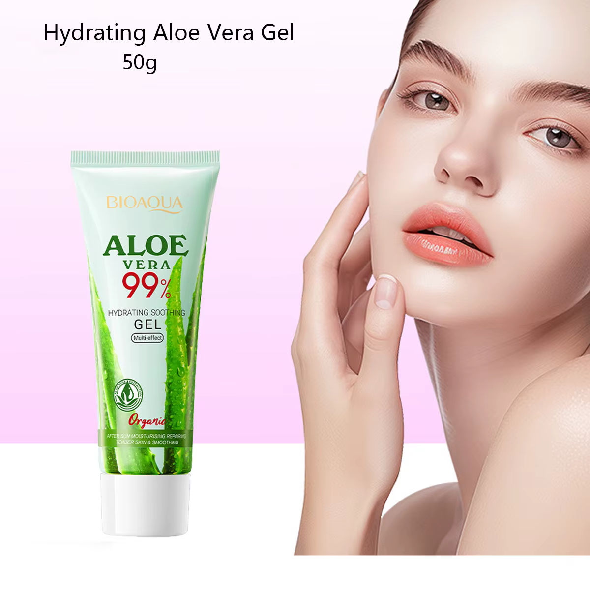 Gel d'aloès hydratant et apaisant Gel d'aloès hydratant et rajeunissant