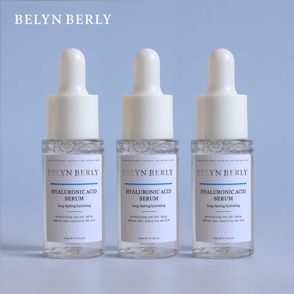 BELYN BERLY sérum pour le visage à l'acide hyaluronique 3 pièces sérum pour le visage hydratant et h