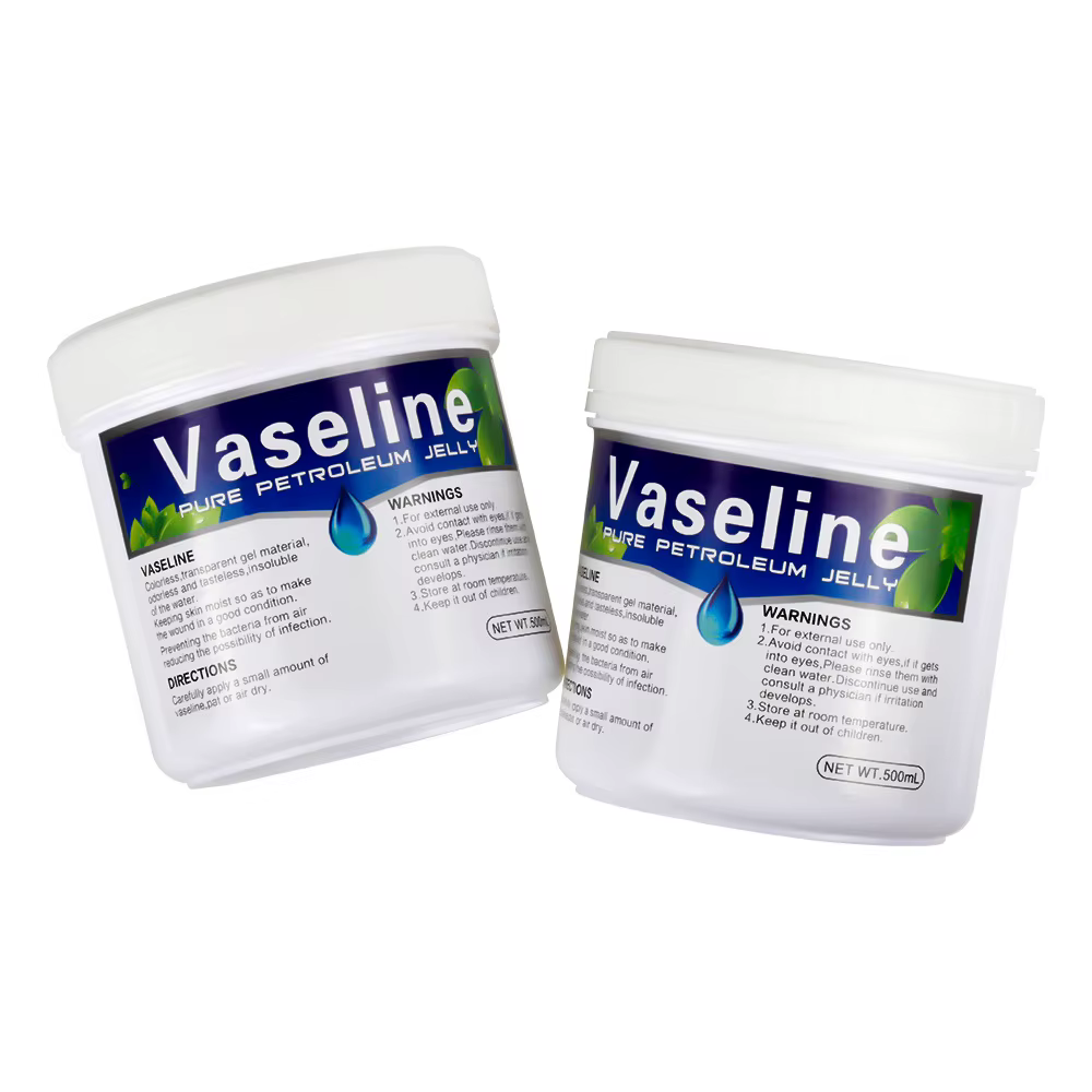 Bouteille de crème de MSI de pétrole pur, grande vaseline, corps Ointmen, lubrifier la peau, fournit