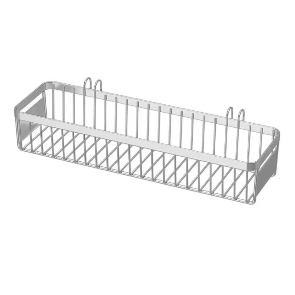 Porte-couverts suspendu en acier inoxydable, argent avec crochet, égouttoir à couverts, grande capac