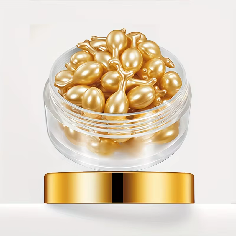 Capsules d'essence hydratante à la vitamine E, essence nourrissante et hydratante pour le visage, es