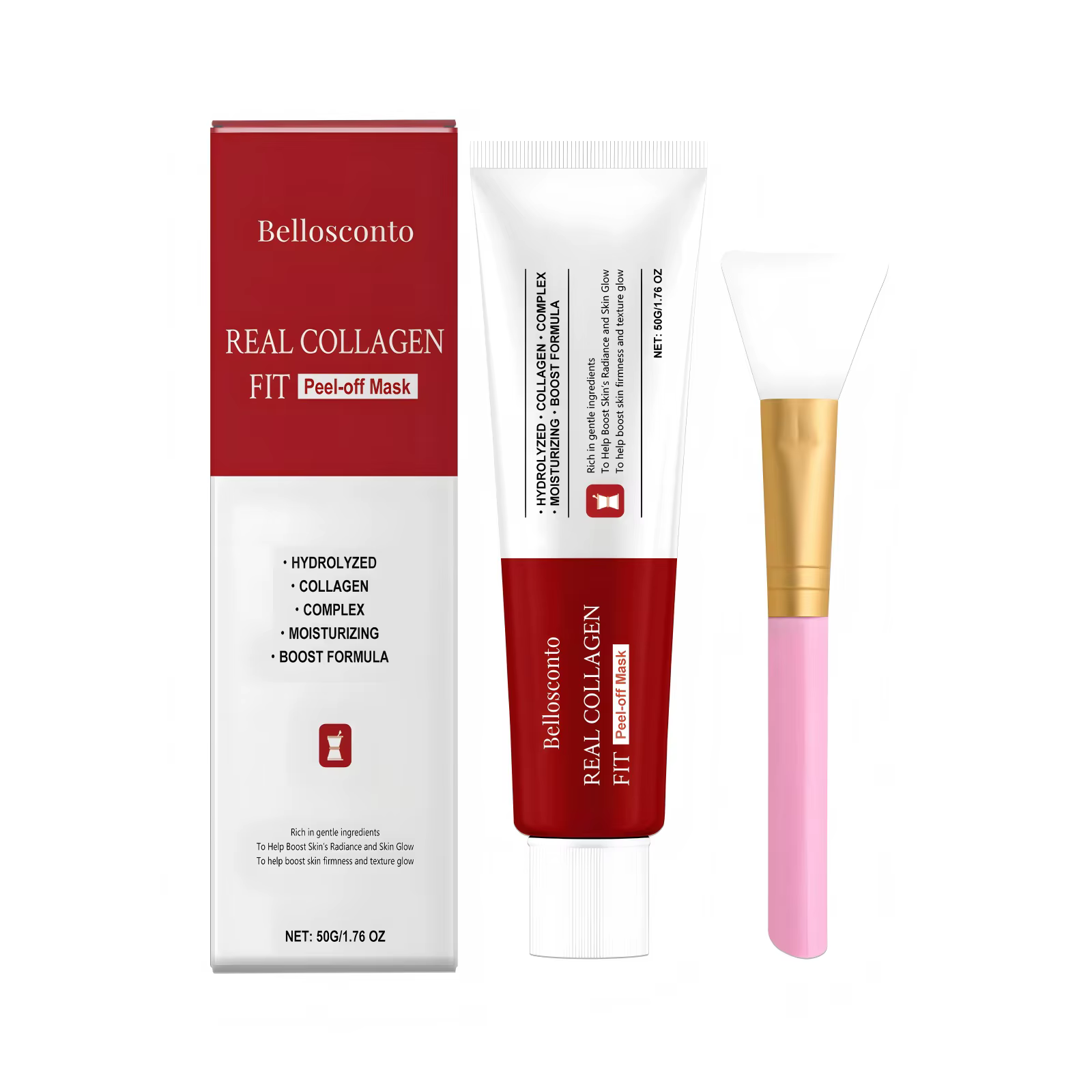 Masque Peel off au collagène, hydratant de nuit, nettoyage du visage, lueur, barrière cutanée, répar