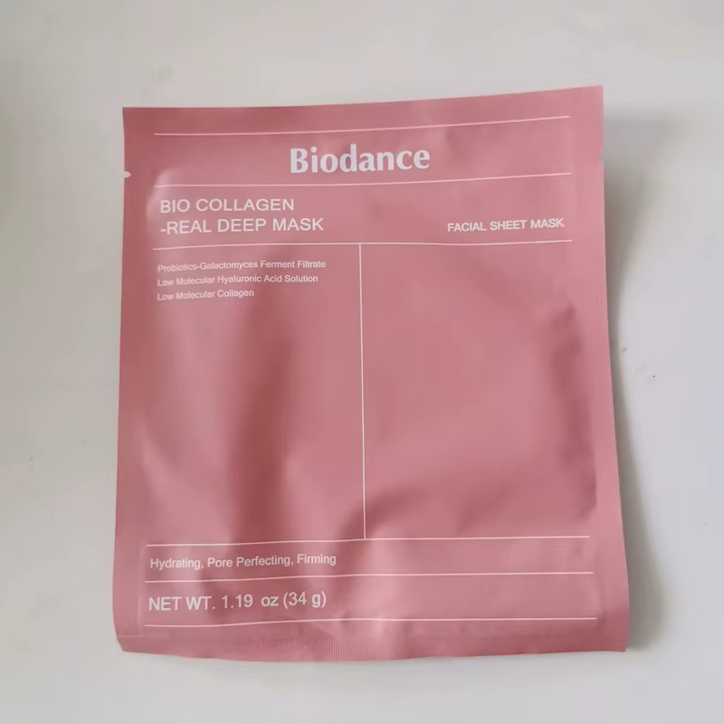 Masque facial profond au bio-collagène Biodance, resserre les pores, hydratation intense, masque de 