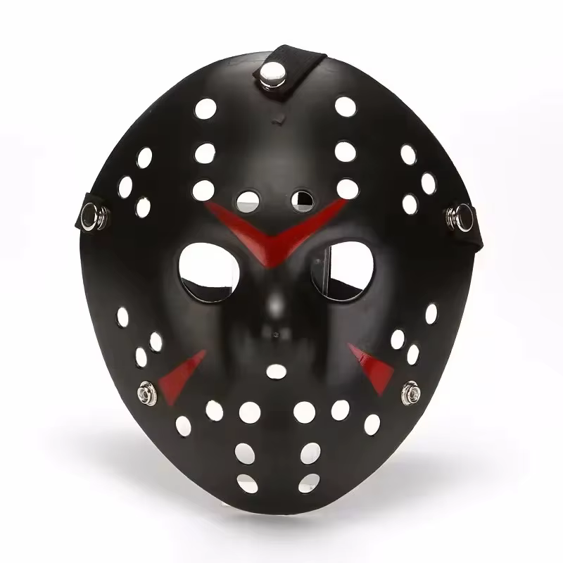 Masque de hockey d'horreur Jason Voorhees de 24 cm pour Halloween, masque effrayant pour adultes, id