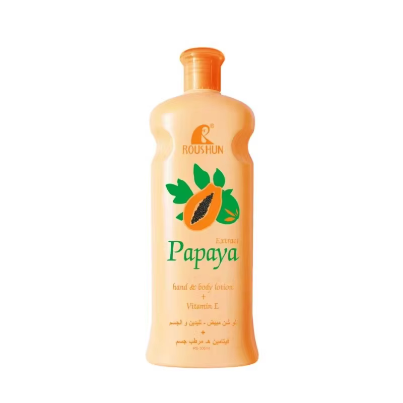 Lotion corporelle à la papaye, hydratante, nourrissante, pour le rajeunissement de la peau, utilisab