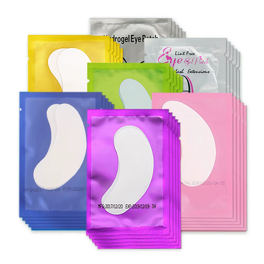 Patchs pour les yeux en Gel Hydrogel, pour Extension de cils, masque d'extension de cils, maquillage