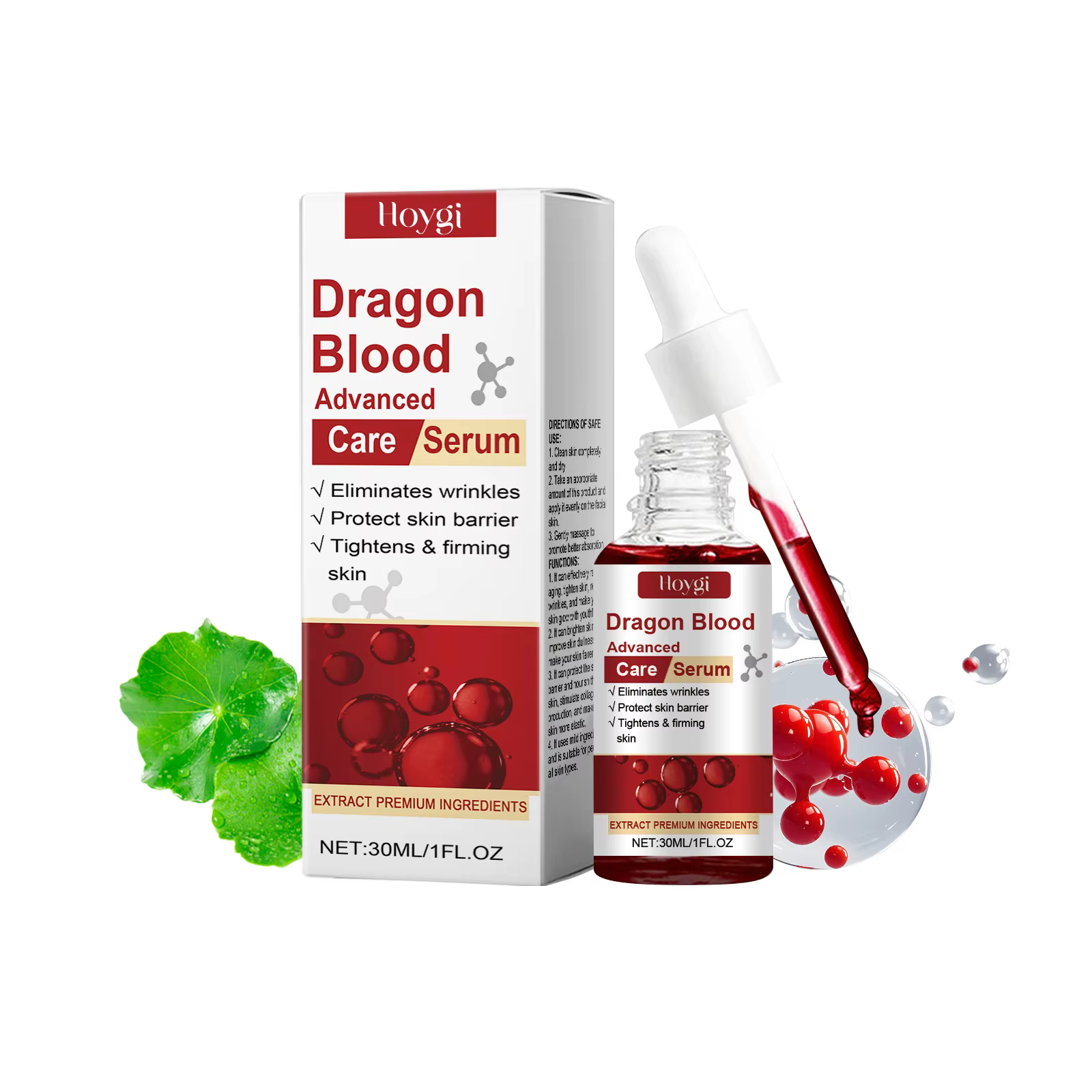Sérum de sang de Dragon réparateur barrière cutanée lissant rajeunissement Essence de Nicotinamide c