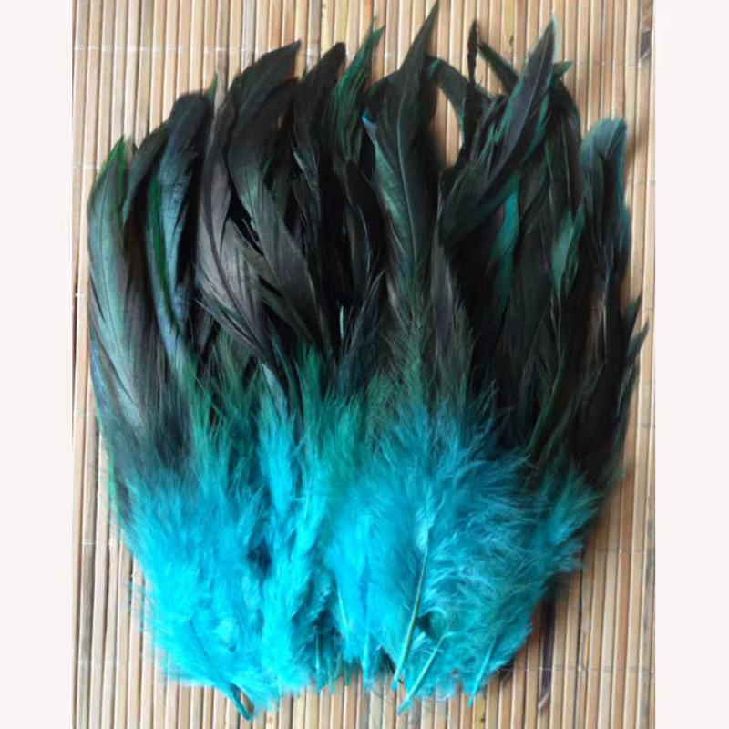 Plume décorative pour vêtements de scène, 12.5-20cm, masque, accessoires de bricolage, 50 racines pa