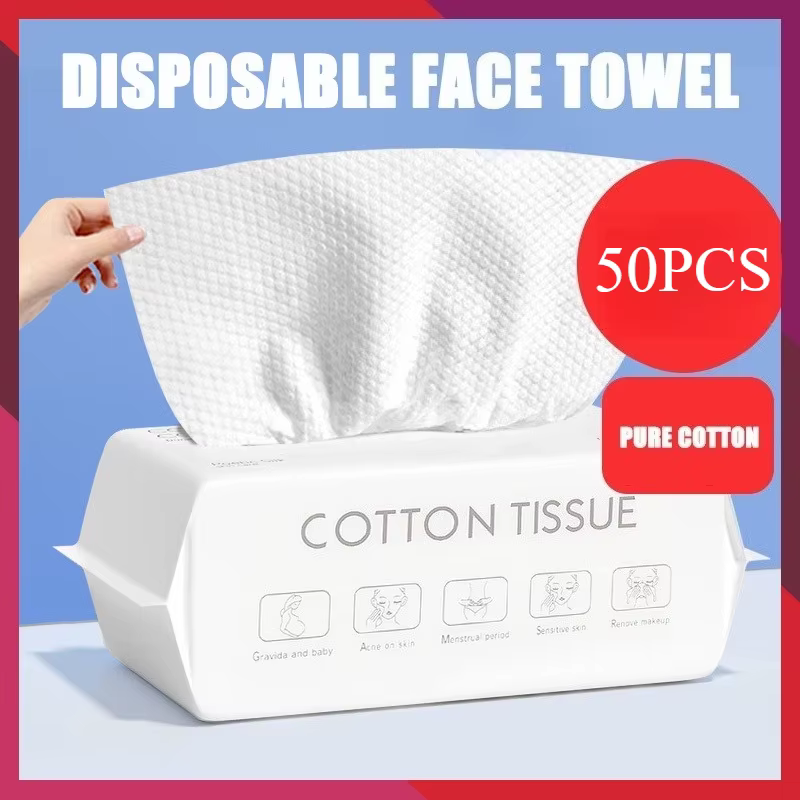 Lingettes nettoyantes pour le visage ultra douces, douces et efficaces, à double usage, extractibles
