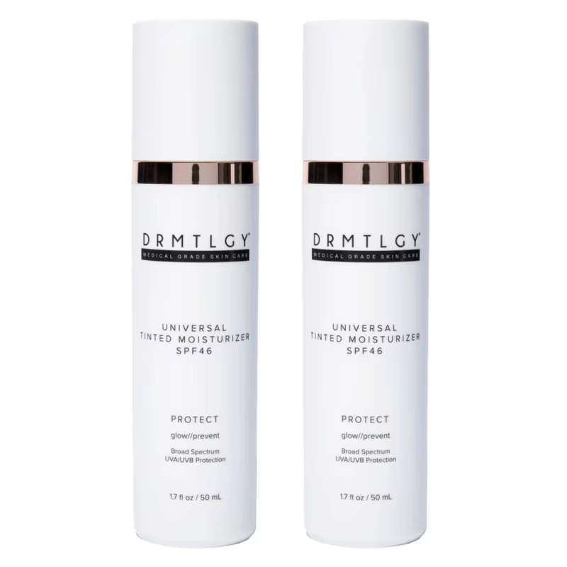 Crème hydratante teintée universelle PHANSTA 50mL SPF 46, légère, tout-en-un, pour le visage, protec