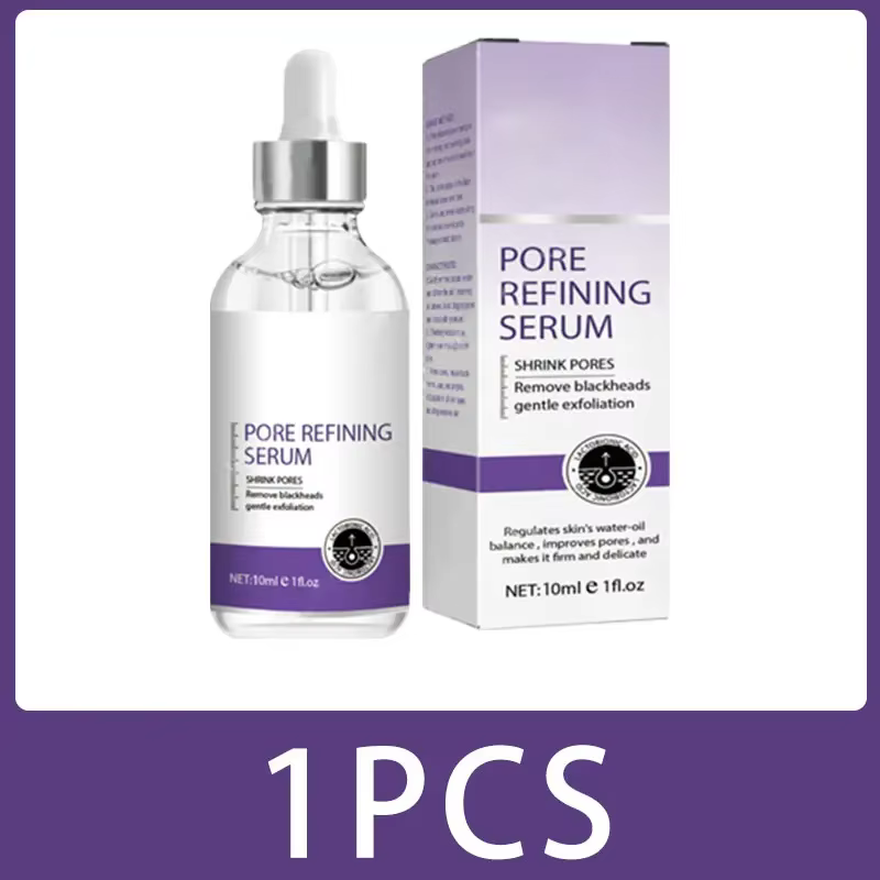 Sérum Réducteur de Pores Visage – Atténue les Pores Dilatés, Resserre et Minimise les Pores – Essenc