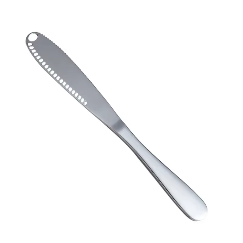 Couteau à beurre, vaisselle, fromage avec trous, couteau à crème, couteau à pain et à confiture, cou