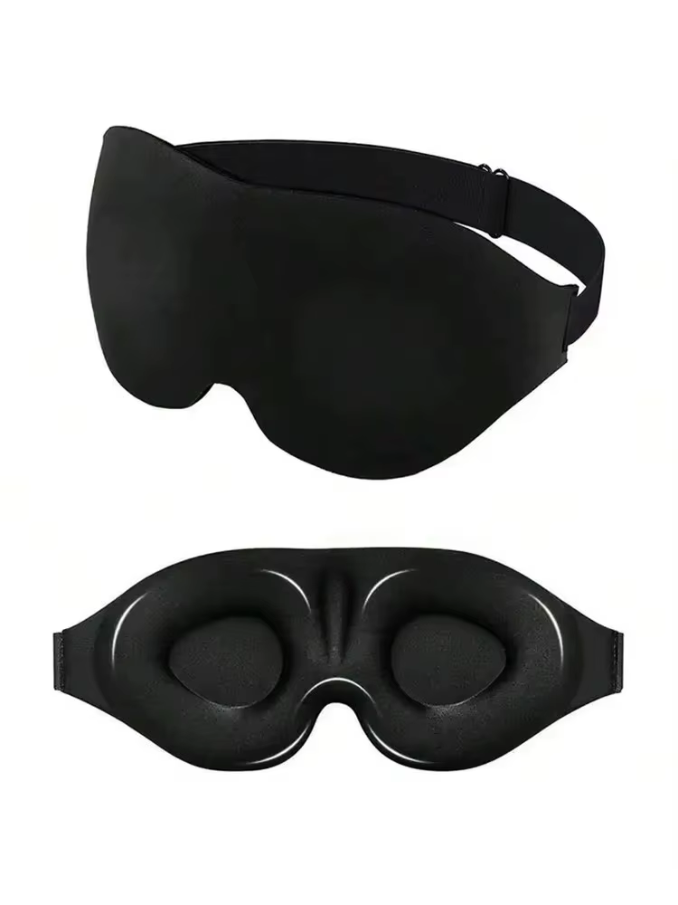 Masque pour les yeux 3D réglable adapté aux hommes et aux femmes sans pression sur les yeux Masque p