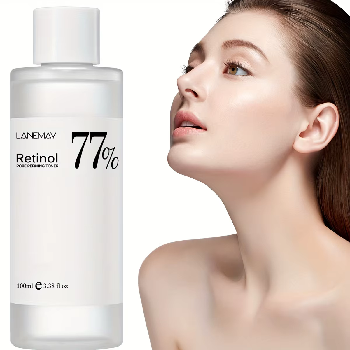 100 ml 77% tonique apaisant au rétinol, pour peaux sensibles, peaux sèches, défense du vieillissemen