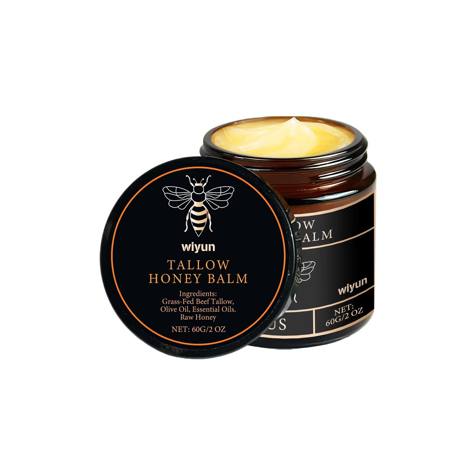 La crème pour le visage Tallow de boeuf améliore la peau libre hydratant durable apaisant Anti-âge L