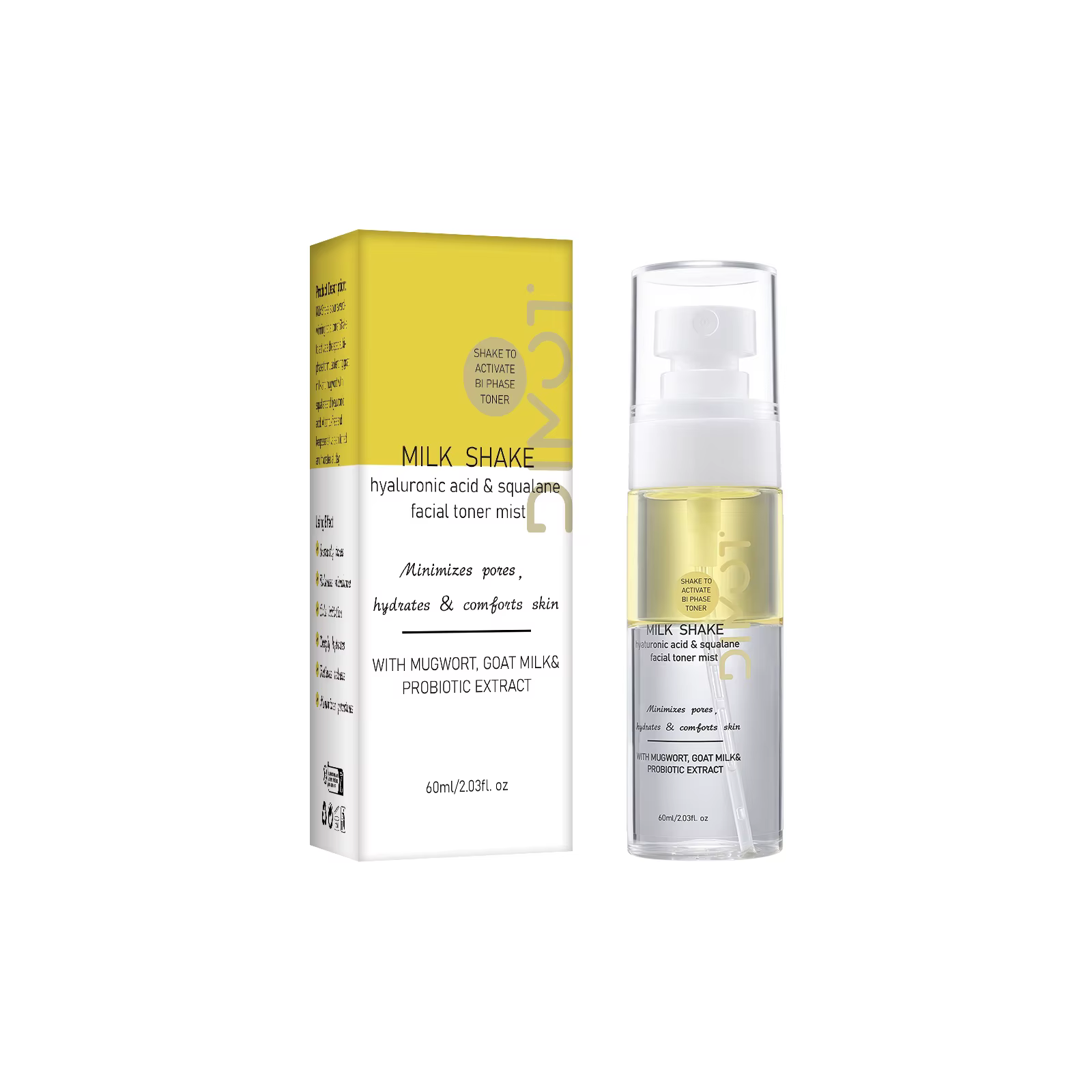 Solution tonifiante à l'acide glycolique 7% pour cent, exfoliant pour le visage, acné et taches fonc