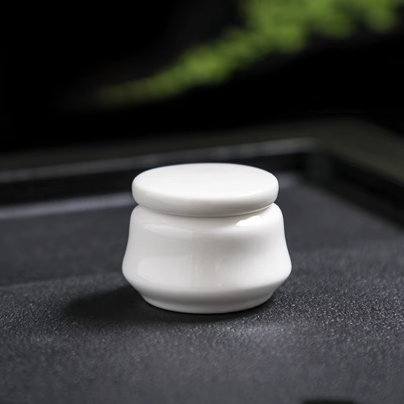 Mini pot cosmétique en céramique de 5 ml, flacon de crème pour le visage, pot de parfum solide porta