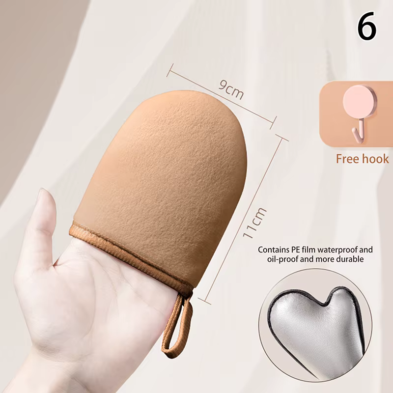 Gant auto-bronzant réutilisable pour le corps, crème, Lotion, Mousse, gant de nettoyage du corps, Do