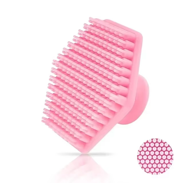 Nettoyage du visage brosse en Silicone gommage exfoliant unisexe brosse à barbe Massage soins de la