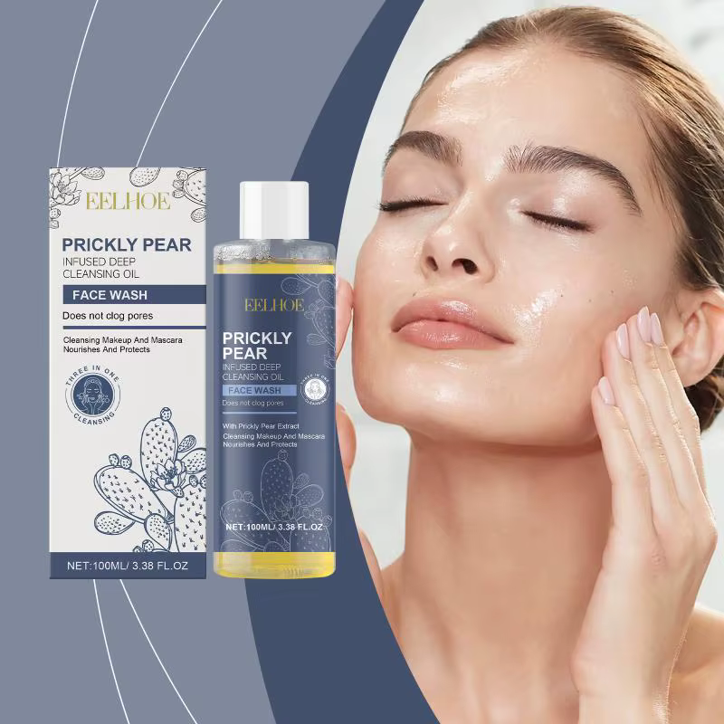 Huile démaquillante nettoyante pour le visage EELHOE, soin multi-usages doux, nourrissant et hydrata