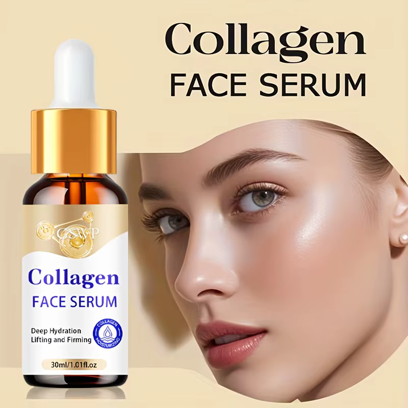 Ensemble crème et sérum hydratants au collagène GSWP : hydrate en profondeur
