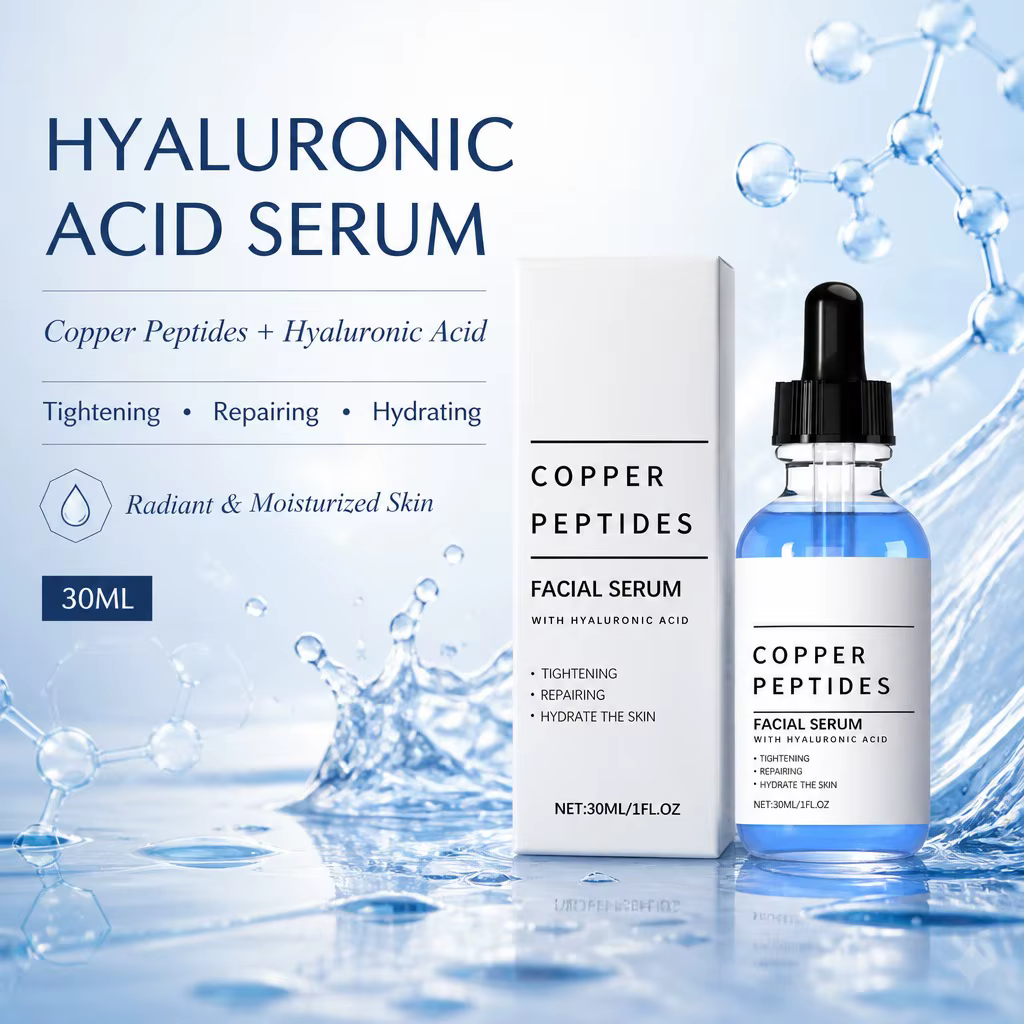 Sérum hydratant à l'acide hyaluronique – Anti-rides