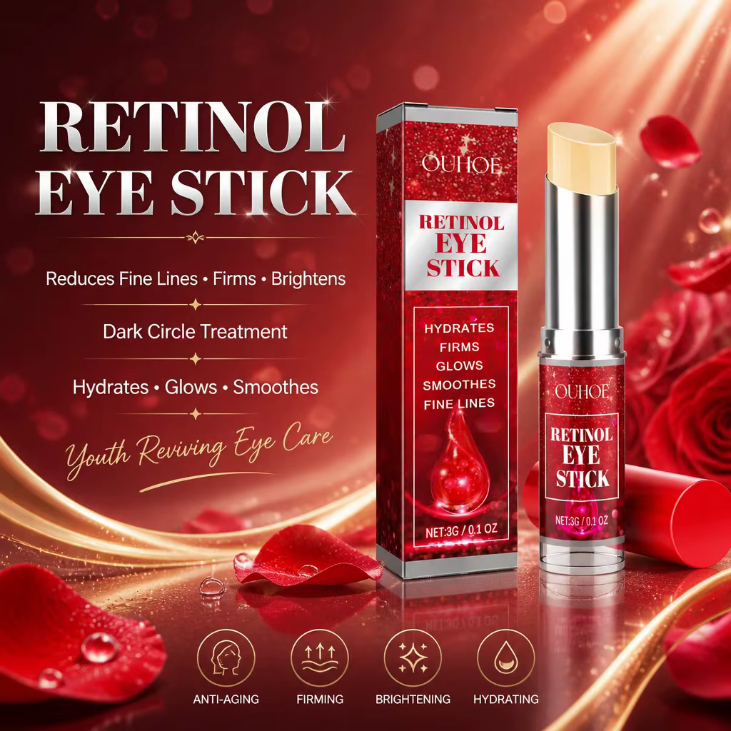 Crème pour les yeux au rétinol, éclaircit les rides, éclaircit les cernes, raffermit la peau, réparation instantanée, essence liquide pour les yeux, soin des yeux pour femmes