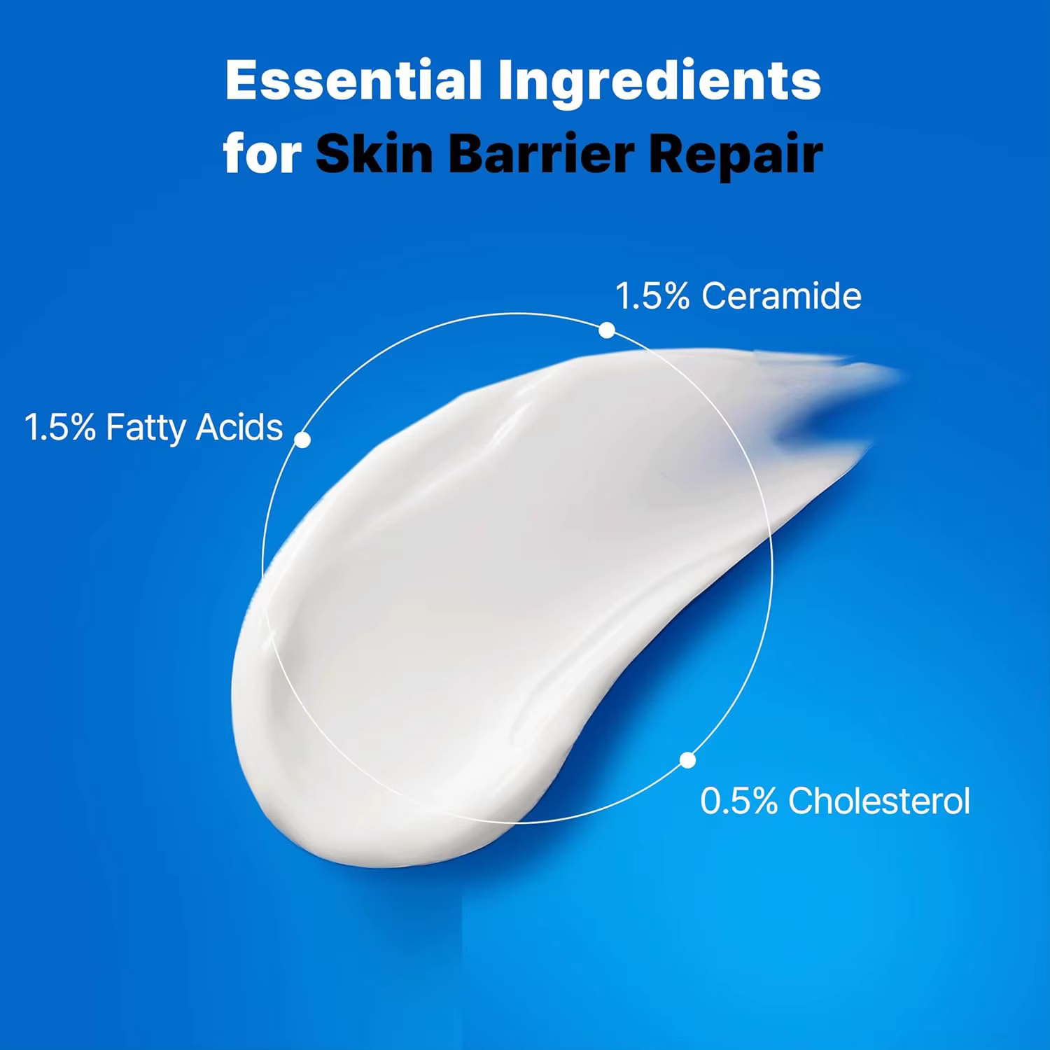 Ceramide Barrière Hydratante Pantenol Acide Hyaluronique. Soulevez instantanément et fermes. Hydrate et lisse. Soulagement de la peau sèche et sensible.
