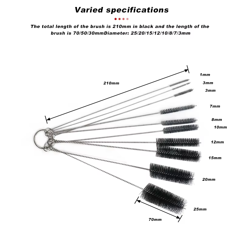 Brosses de nettoyage de chaîne de vélo, soins de vtt, élimine la saleté, aiguilles multifonctions, outils de nettoyage de cyclisme sur route