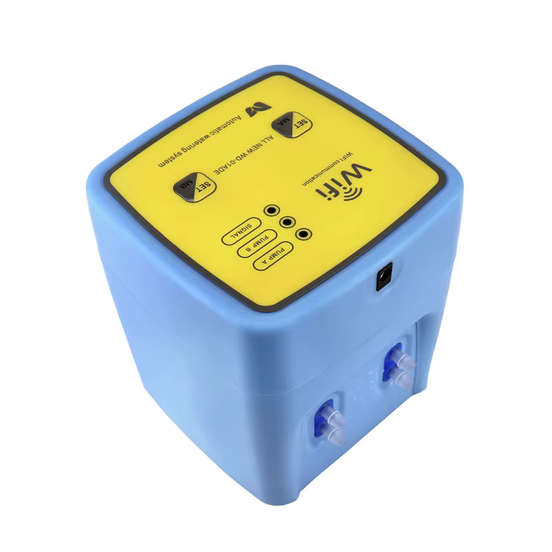Système d'arrosage automatique intelligent pour jardin, double pompe, Wifi, télécommande mobile, kit d'irrigation goutte à goutte pour plantes