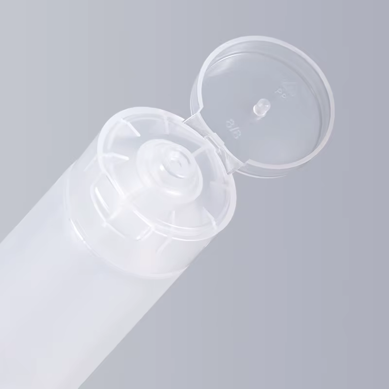 Tube Souple en Plastique Givré pour Crème à Presser