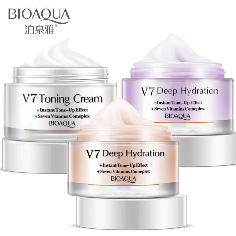 Bioaqua-Crème pour le visage V7 Seven Vitamin Day
