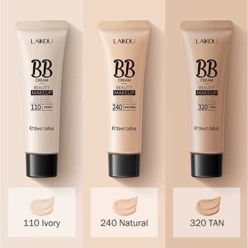 LAIKOU BB crème visage Base liquide fond de teint maquillage imperméable longue durée correcteur