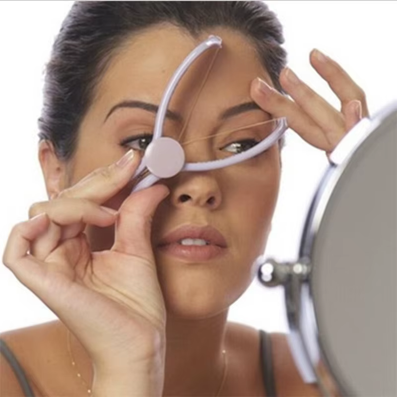 Épilateur Facial dépilador bricolage cheveux printemps filetage épilateur pour lèvres sourcils élimination douce crème d'épilation
