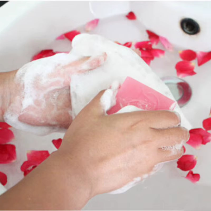Filet moussant nettoyant pour le visage, produit de lavage poseida, 1 pièce