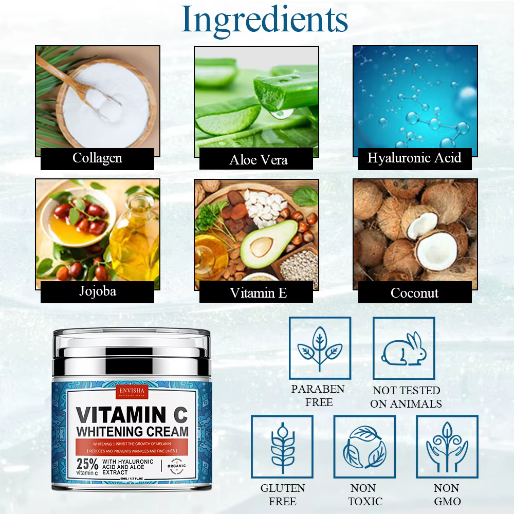 Crème anti-déformable pour le visage et le cou