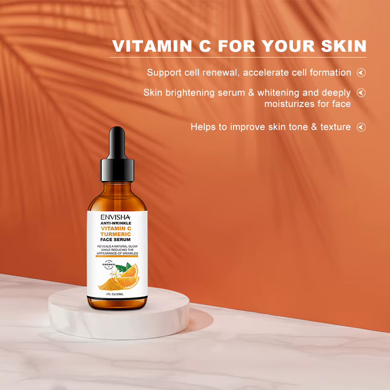 Sérum de curcuma à la vitamine C pour le visage