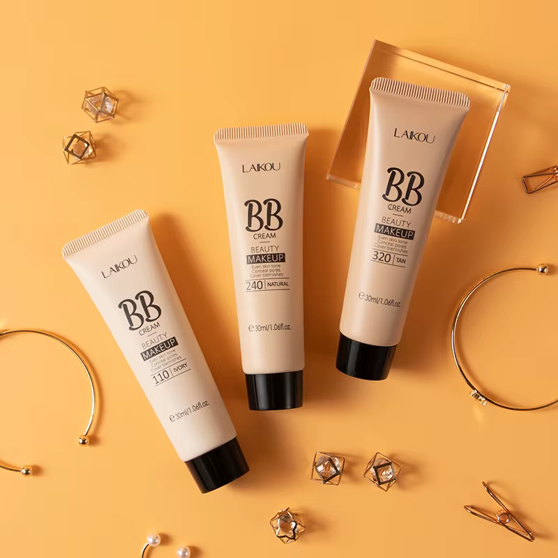 LAIKOU BB crème visage Base liquide fond de teint maquillage imperméable longue durée correcteur