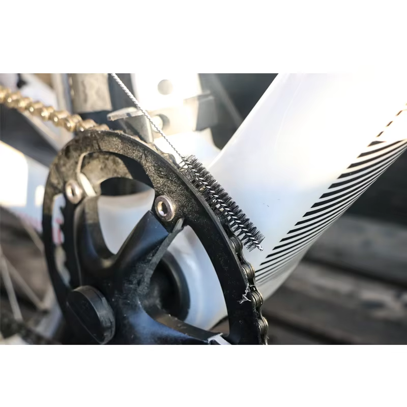 Brosses de nettoyage de chaîne de vélo, soins de vtt, élimine la saleté, aiguilles multifonctions, outils de nettoyage de cyclisme sur route