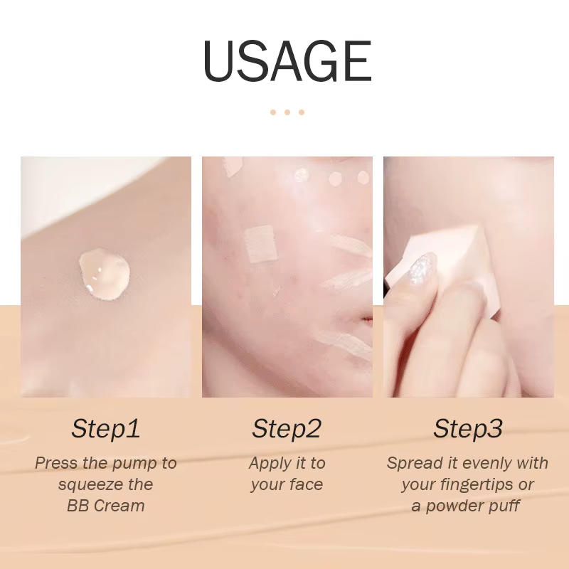 LAIKOU BB crème visage Base liquide fond de teint maquillage imperméable longue durée correcteur