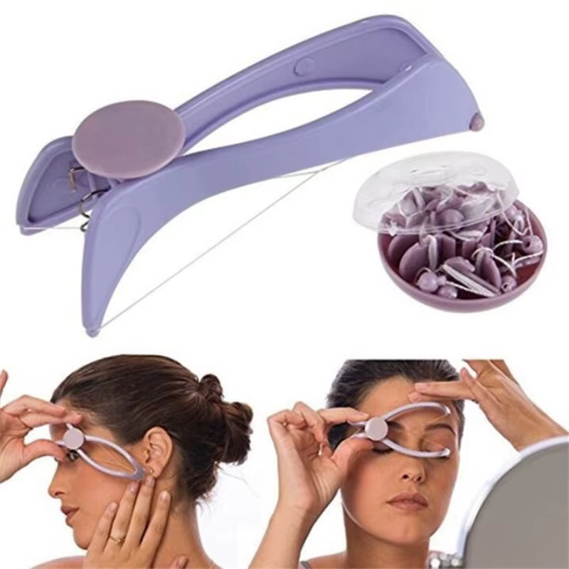 Épilateur Facial dépilador bricolage cheveux printemps filetage épilateur pour lèvres sourcils élimination douce crème d'épilation